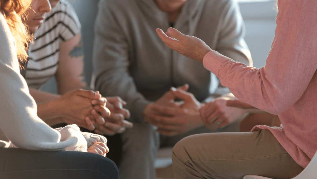 Getting group treatment for drug abuse or drug addiction